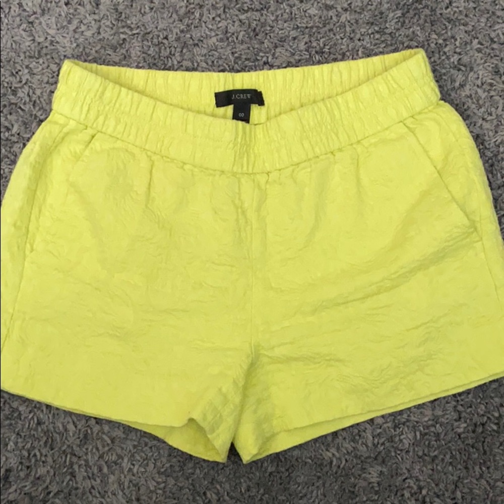 Bright textured shorts